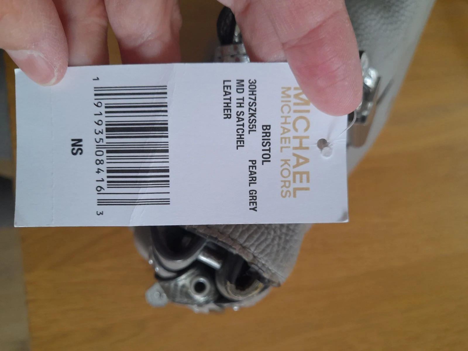 Bolso Michael Kors Bristol en Piel Gris 🩶 – photo 11